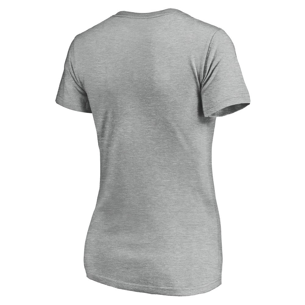 Cincinnati Reds Women's Evanston Stencil V-Neck T-Shirt | MLB Online
