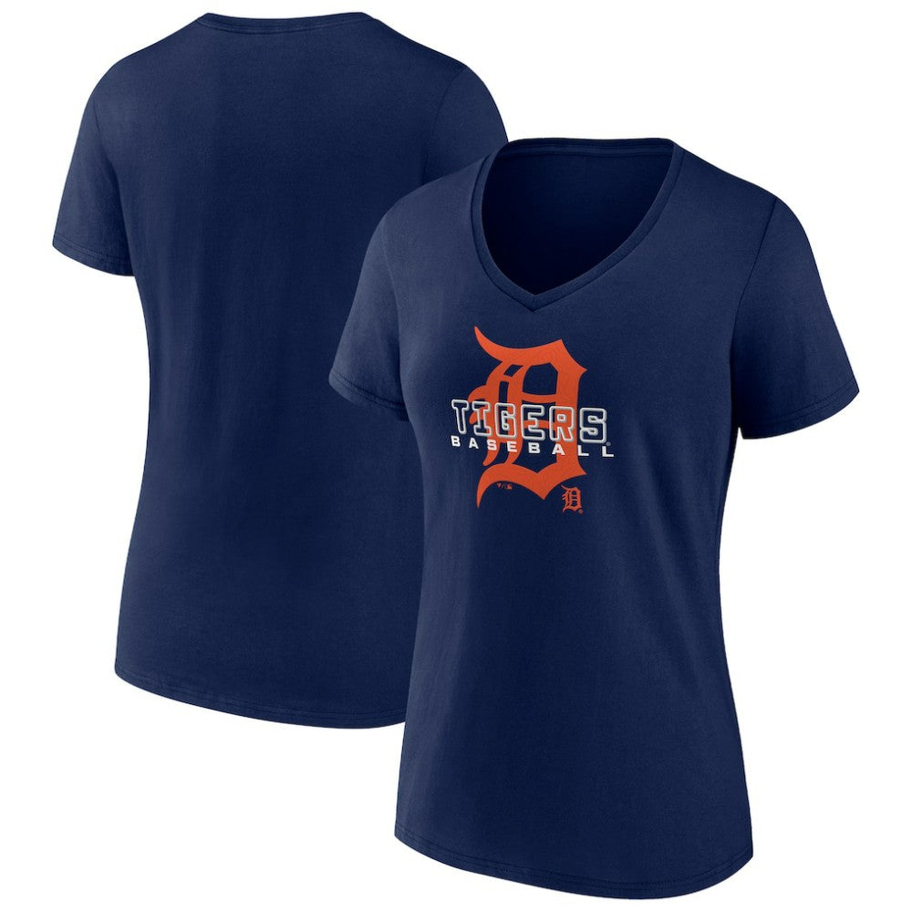 Detroit Tigers Women's Stellar V-Neck T-Shirt | MLB For sale