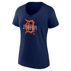Detroit Tigers Women's Stellar V-Neck T-Shirt | MLB For sale
