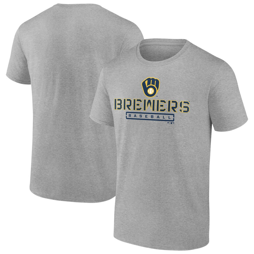 Milwaukee Brewers Evanston Stencil T-Shirt | MLB Shop