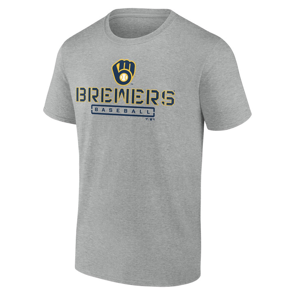 Milwaukee Brewers Evanston Stencil T-Shirt | MLB Shop