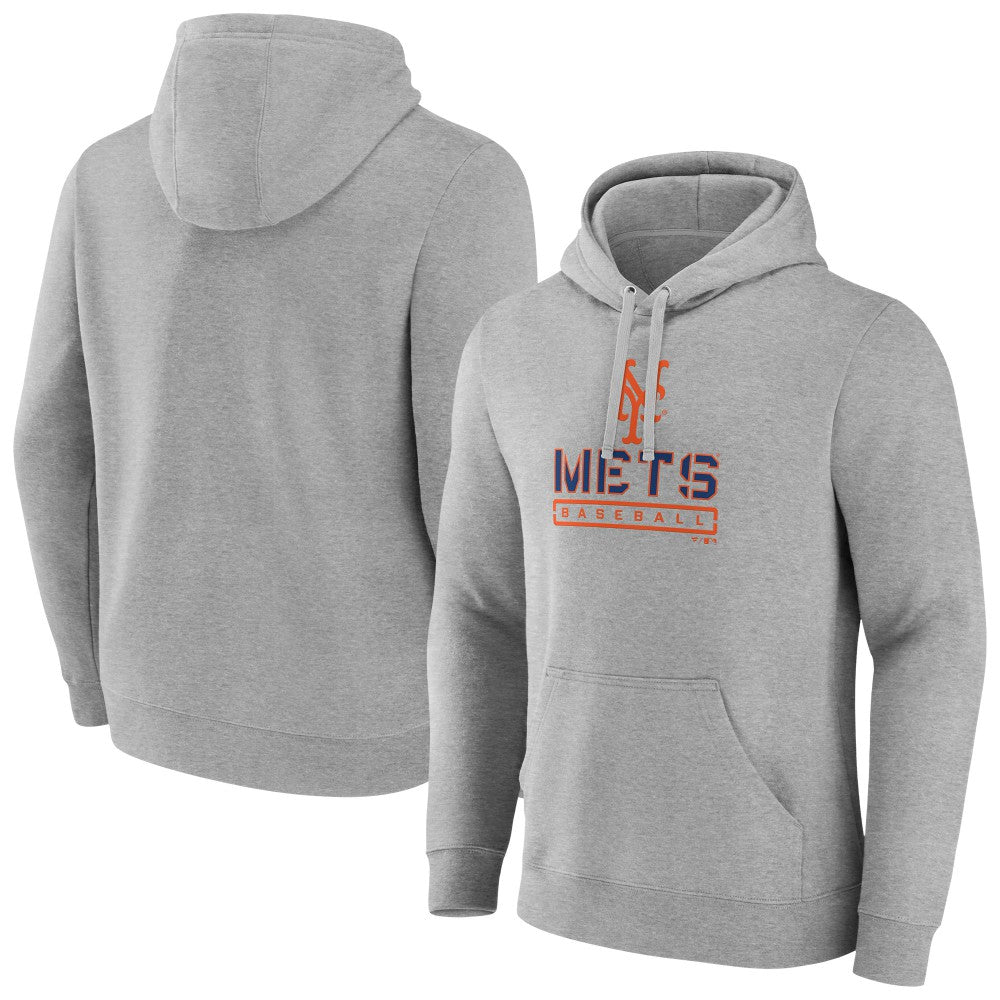 New York Mets Evanston Stencil Pullover Hoodie | MLB Sale