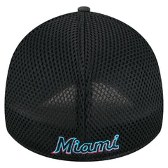 Miami Marlins New Era Subtle Camo 39THIRTY Flex Hat | MLB Outlet