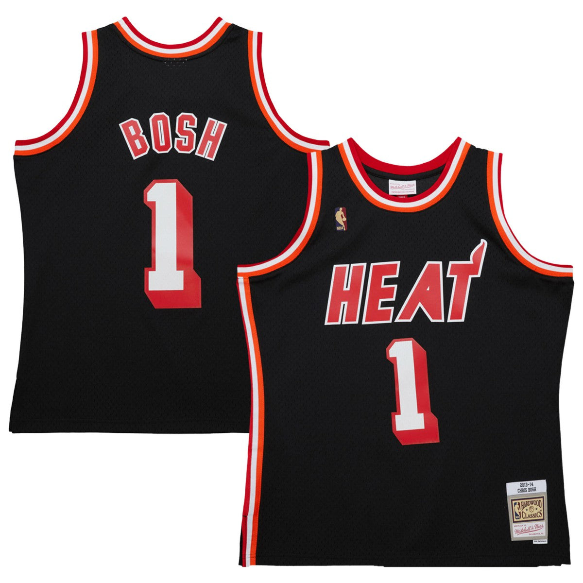 Chris Bosh Miami Heat 2013/14 Hardwood Classics Swingman Jersey Discount