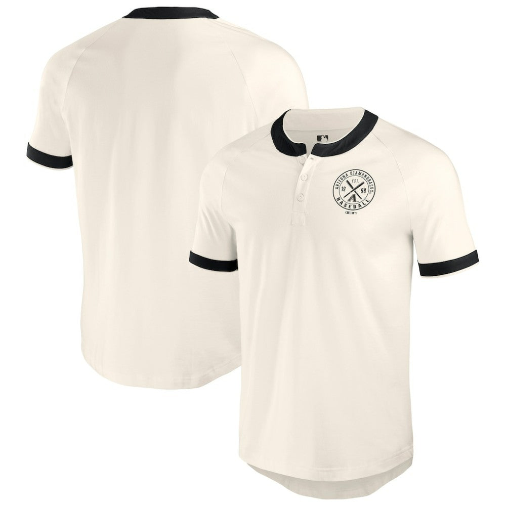 Arizona Diamondbacks Darius Rucker Collection by Fanatics Henley Raglan T-Shirt | MLB Discount