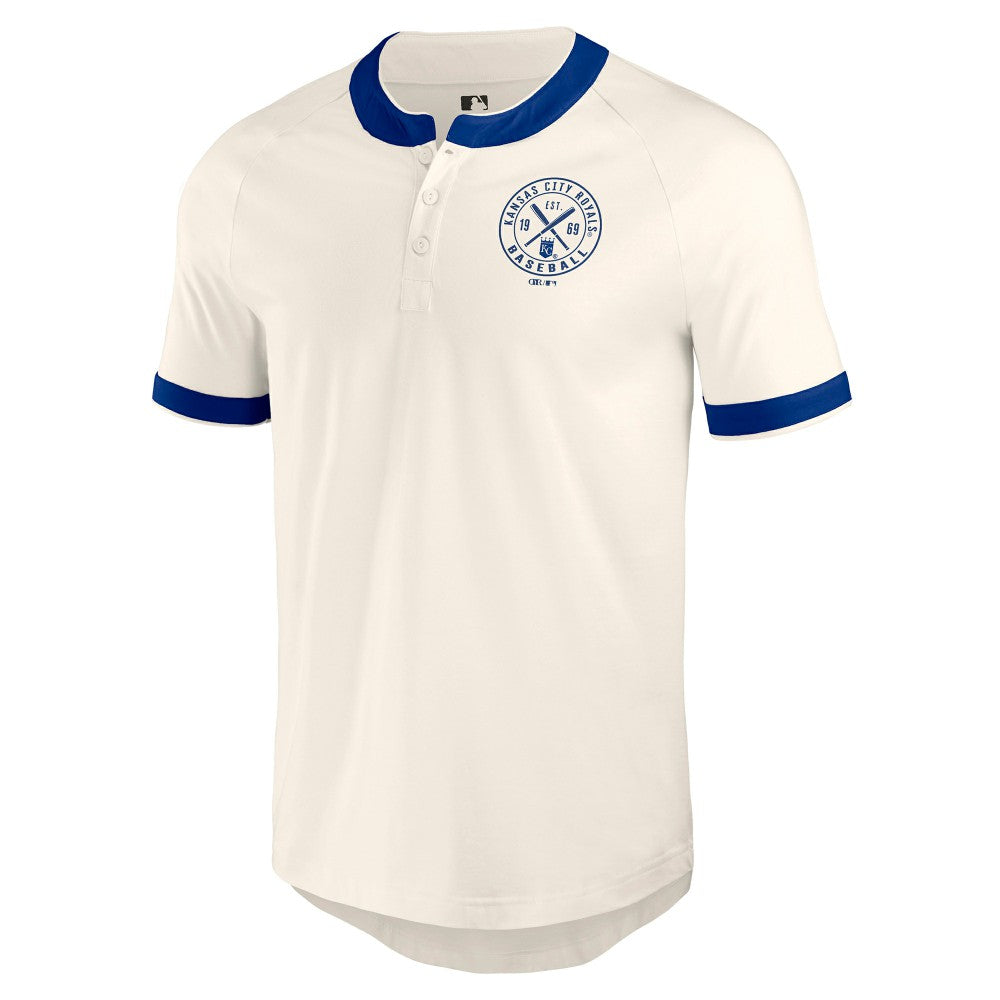 Kansas City Royals Darius Rucker Collection by Fanatics Henley Raglan T-Shirt | MLB On Sale