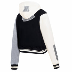 Kansas City Chiefs  Pro Standard Women's Reverse French Terry Colorblock Full-Zip Hoodie