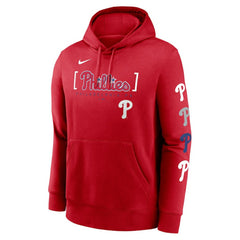 Philadelphia Phillies Nike Club Stack Pullover Hoodie | MLB Online