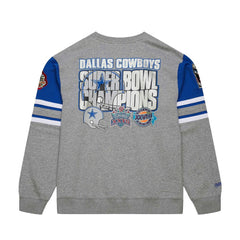 Dallas Cowboys Mitchell & Ness Vintage Logo Pullover Sweatshirt