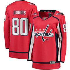 Pierre-Luc Dubois Washington Capitals Fanatics Women's Home Premier Breakaway Player Jersey For Sale