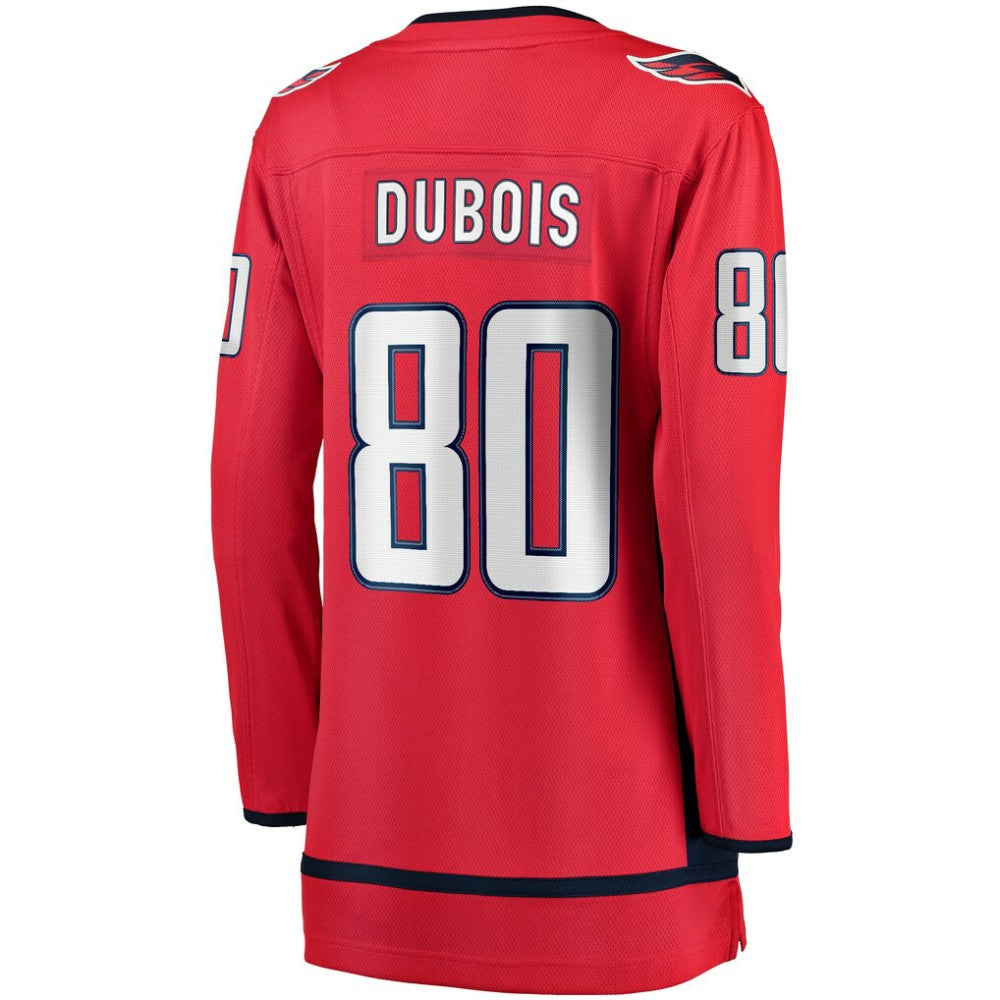 Pierre-Luc Dubois Washington Capitals Fanatics Women's Home Premier Breakaway Player Jersey For Sale