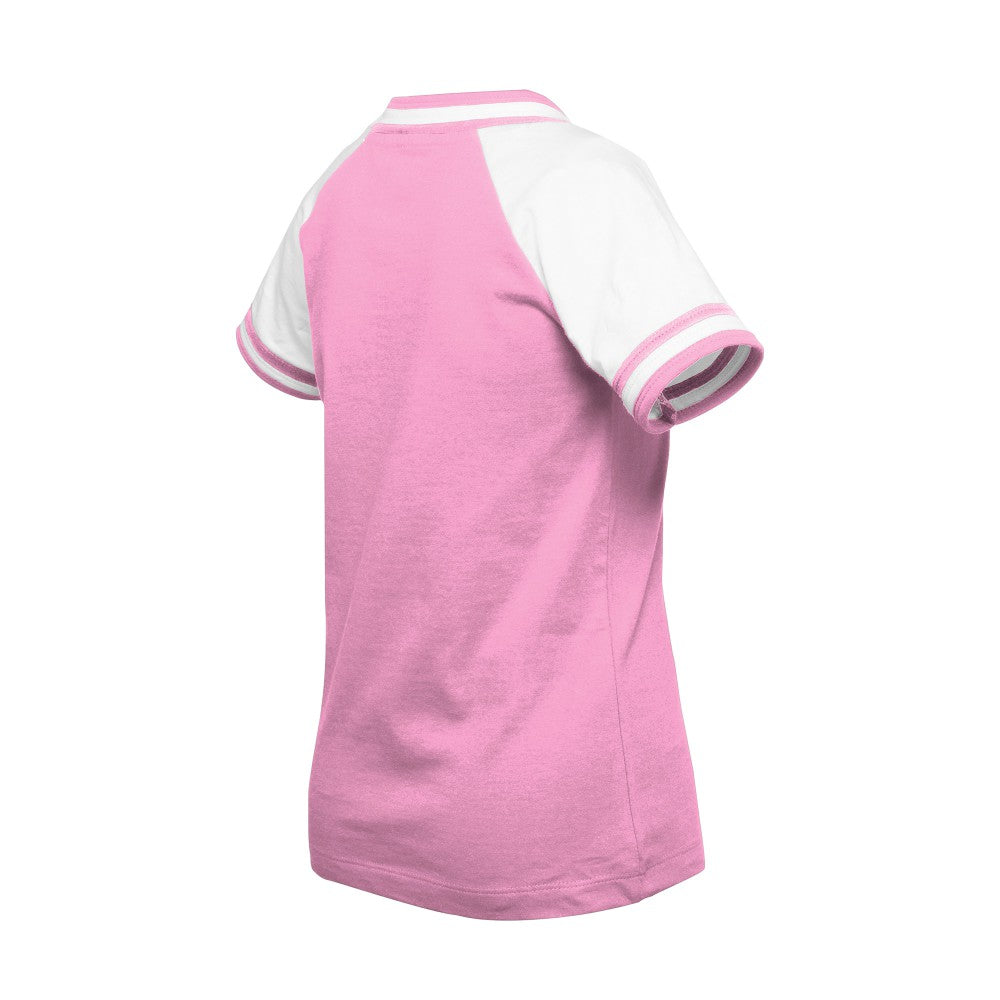 Minnesota Twins New Era Girls Youth Mommy & Me Raglan V-Neck T-Shirt | MLB New