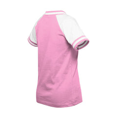 Baltimore Orioles New Era Girls Youth Mommy & Me Raglan V-Neck T-Shirt | MLB Outlet
