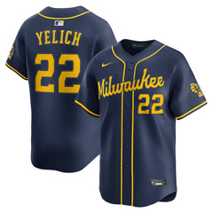Christian Yelich Milwaukee Brewers Nike Alternate Limited Jersey | MLB For sale