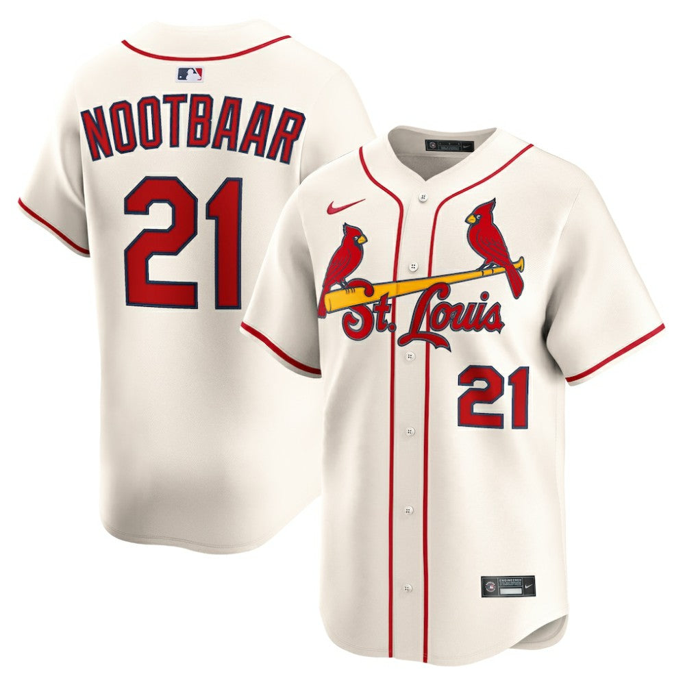 Lars Nootbaar St. Louis Cardinals Nike Alternate 2 Limited Jersey | MLB Outlet