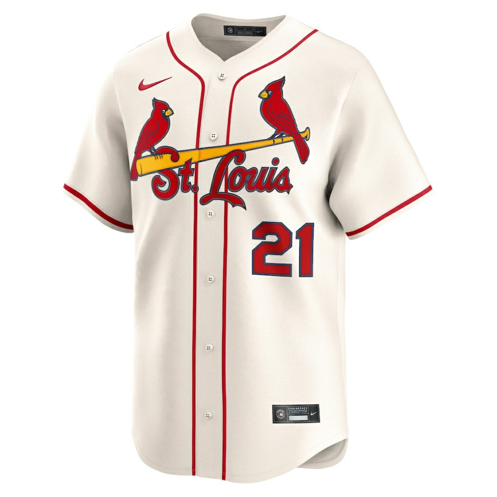 Lars Nootbaar St. Louis Cardinals Nike Alternate 2 Limited Jersey | MLB Outlet