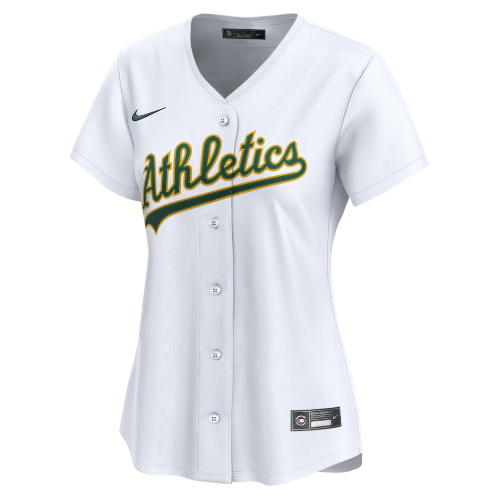 Athletics Nike Women's Home Limited Jersey – White | MLB Outlet