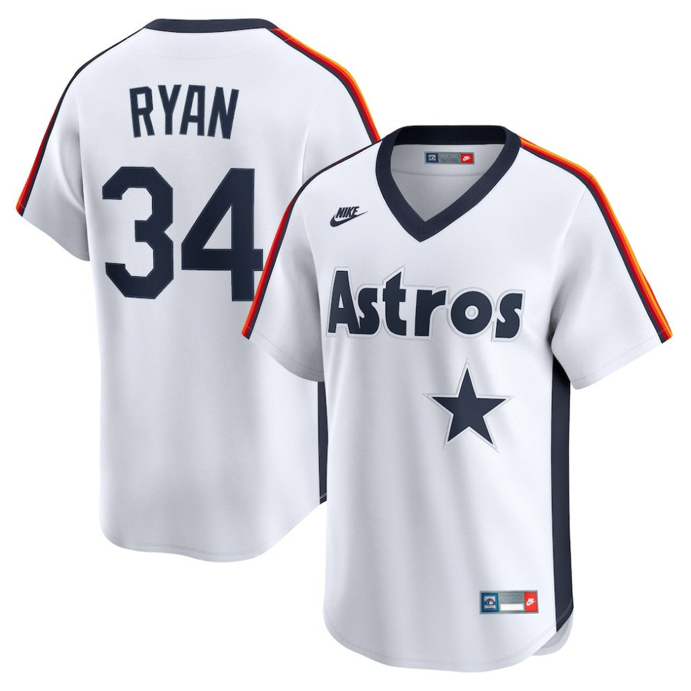 Nolan Ryan Houston Astros Nike Throwback Cooperstown Collection Limited Jersey | MLB Shop