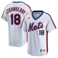 Darryl Strawberry New York Mets Nike Throwback Cooperstown Collection Limited Jersey | MLB Discount