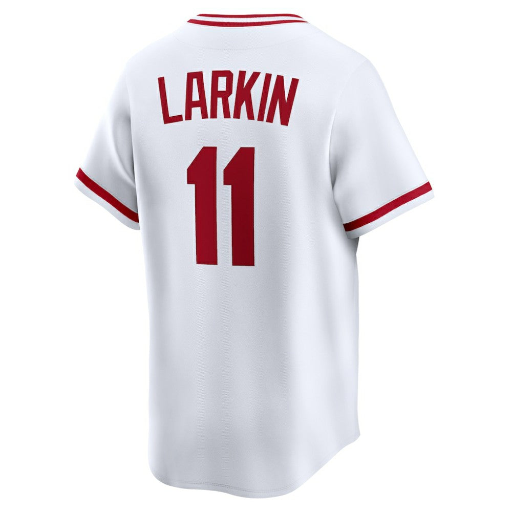 Barry Larkin Cincinnati Reds Nike Throwback Cooperstown Collection Limited Jersey | MLB On Sale
