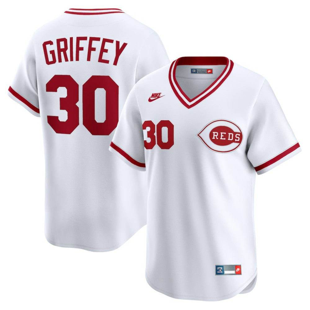 Ken Griffey Cincinnati Reds Nike Throwback Cooperstown Collection Limited Jersey | MLB Near me