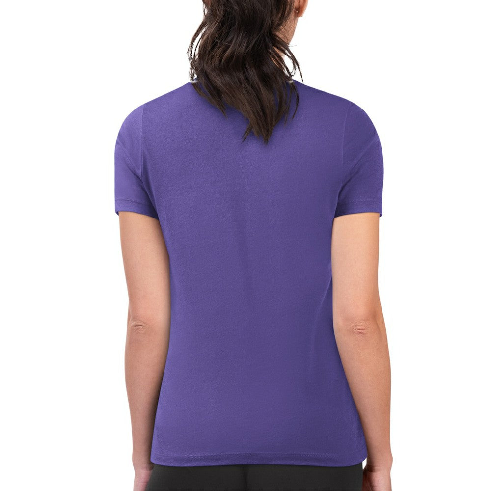Colorado Rockies G-III 4Her by Carl Banks Women's Super-Slim Fit Lightweight Flowers Graphic T-Shirt | MLB Shop
