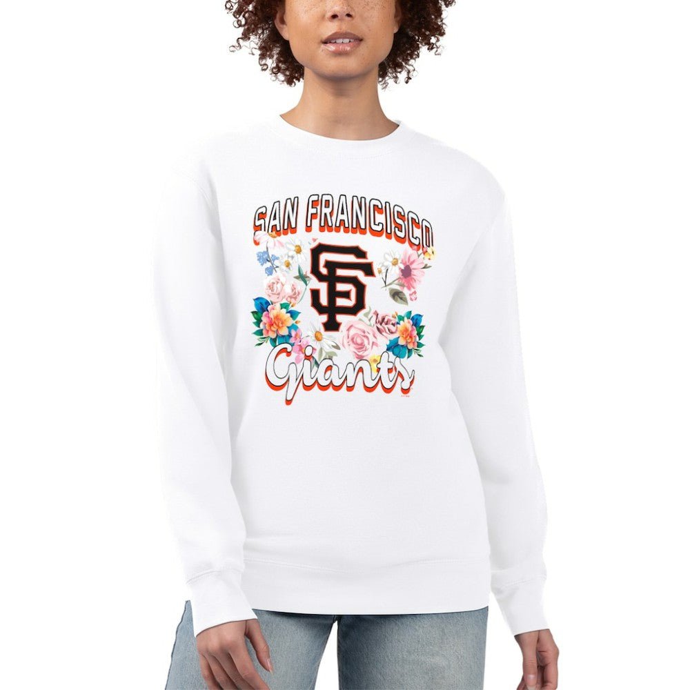 San Francisco Giants G-III 4Her by Carl Banks Women's Flowers Graphic Pullover Sweatshirt | MLB Near me