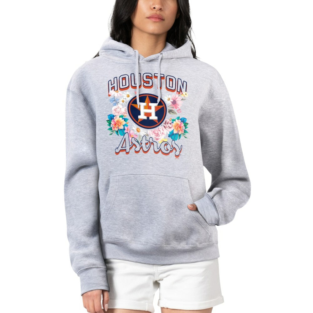 Houston Astros G-III 4Her by Carl Banks Women's Flowers Graphic Pullover Hoodie | MLB Near me