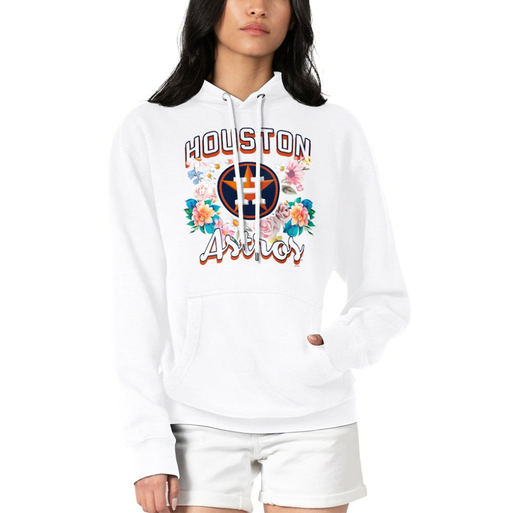 Houston Astros G-III 4Her by Carl Banks Women's Flowers Graphic Pullover Hoodie | MLB Shop