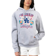 Los Angeles Dodgers G-III 4Her by Carl Banks Women's Flowers Graphic Pullover Hoodie | MLB Near me