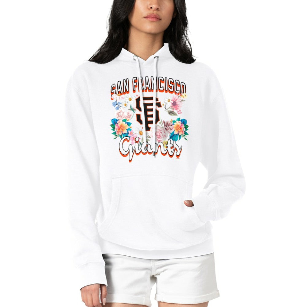 San Francisco Giants G-III 4Her by Carl Banks Women's Flowers Graphic Pullover Hoodie | MLB US