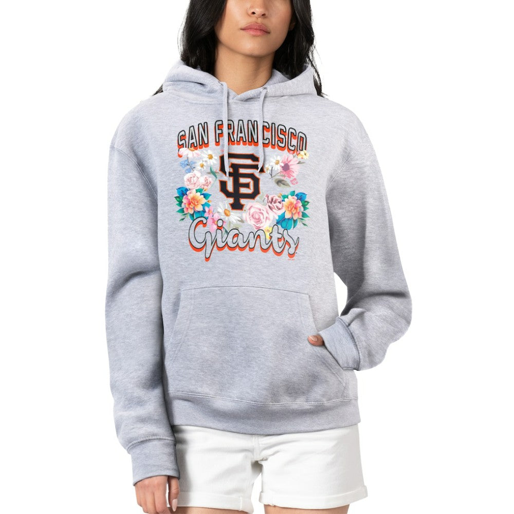 San Francisco Giants G-III 4Her by Carl Banks Women's Flowers Graphic Pullover Hoodie | MLB For sale