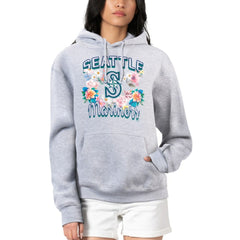 Seattle Mariners G-III 4Her by Carl Banks Women's Flowers Graphic Pullover Hoodie | MLB Near me
