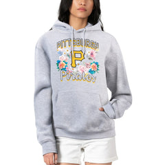 Pittsburgh Pirates G-III 4Her by Carl Banks Women's Flowers Graphic Pullover Hoodie | MLB For sale