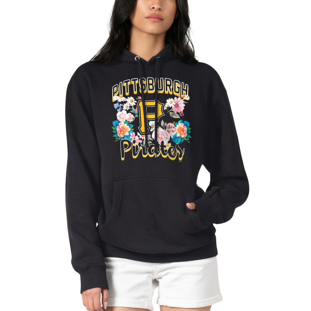 Pittsburgh Pirates G-III 4Her by Carl Banks Women's Flowers Graphic Pullover Hoodie | MLB Sale