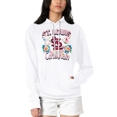 St. Louis Cardinals G-III 4Her by Carl Banks Women's Flowers Graphic Pullover Hoodie | MLB Sale
