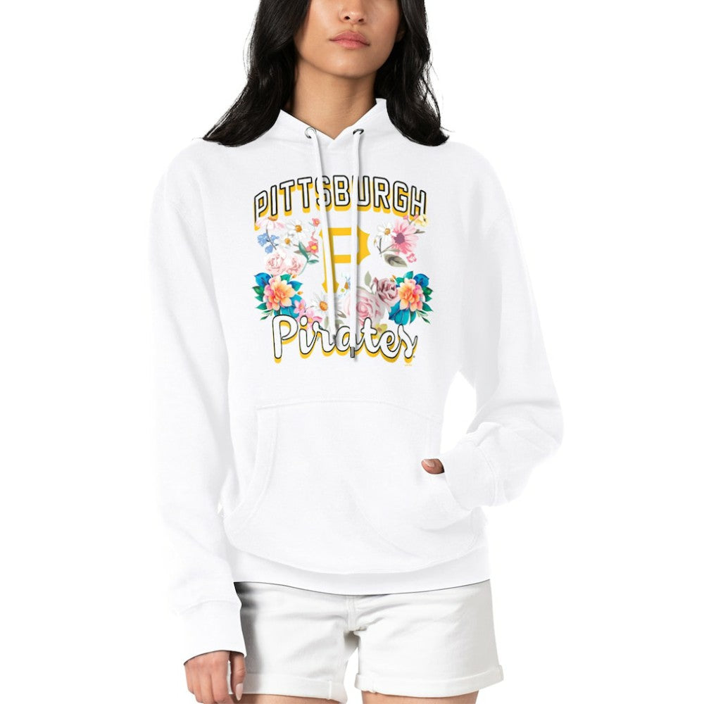 Pittsburgh Pirates G-III 4Her by Carl Banks Women's Flowers Graphic Pullover Hoodie | MLB Sale