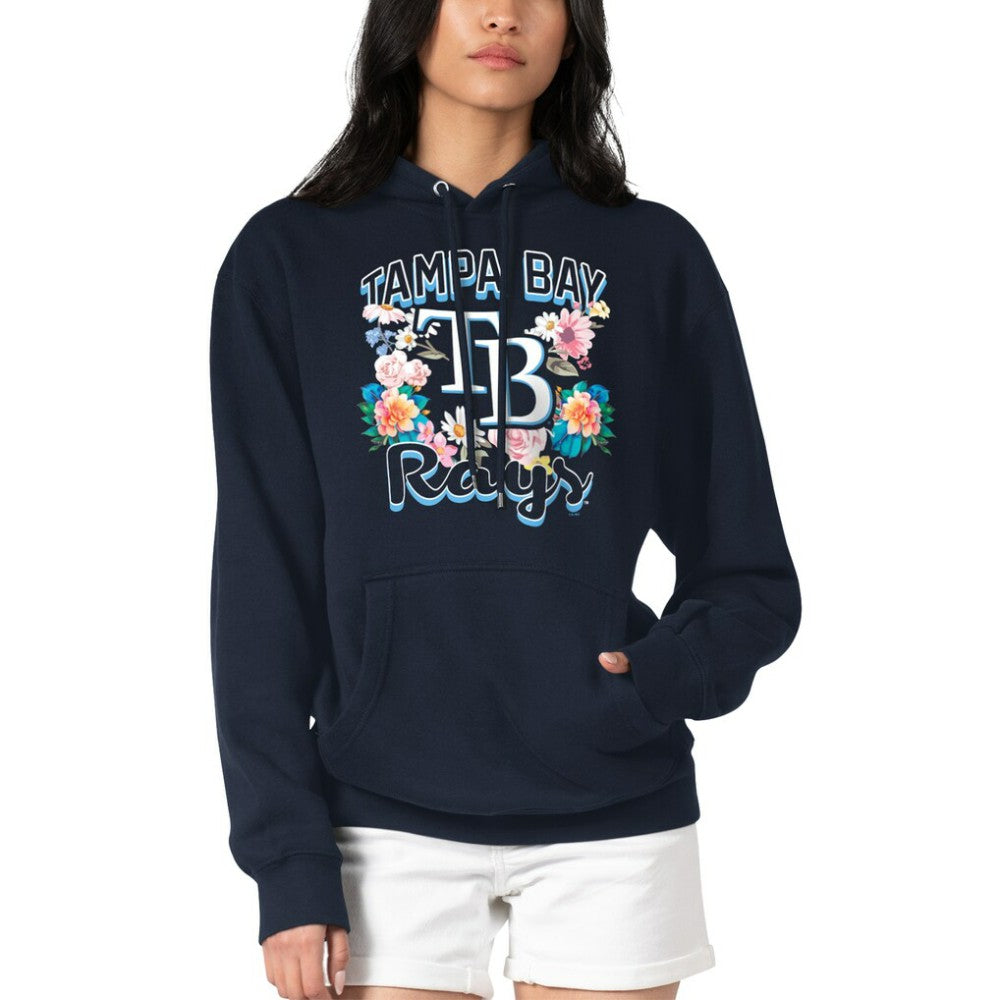 Tampa Bay Rays G-III 4Her by Carl Banks Women's Flowers Graphic Pullover Hoodie | MLB Online