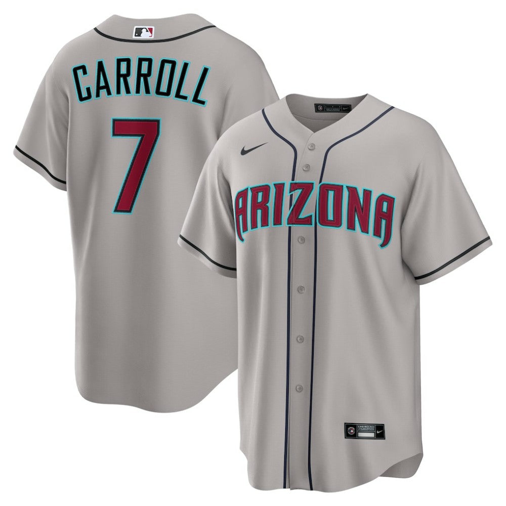 Corbin Carroll Arizona Diamondbacks Nike Road Replica Jersey | MLB New