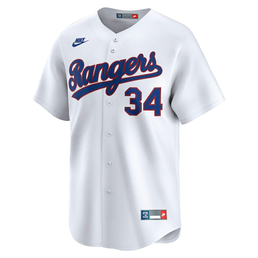 Nolan Ryan Texas Rangers Nike Throwback Cooperstown Collection Limited Jersey | MLB Discount