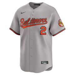 Gunnar Henderson Baltimore Orioles Nike Road Limited Player Jersey | MLB For sale