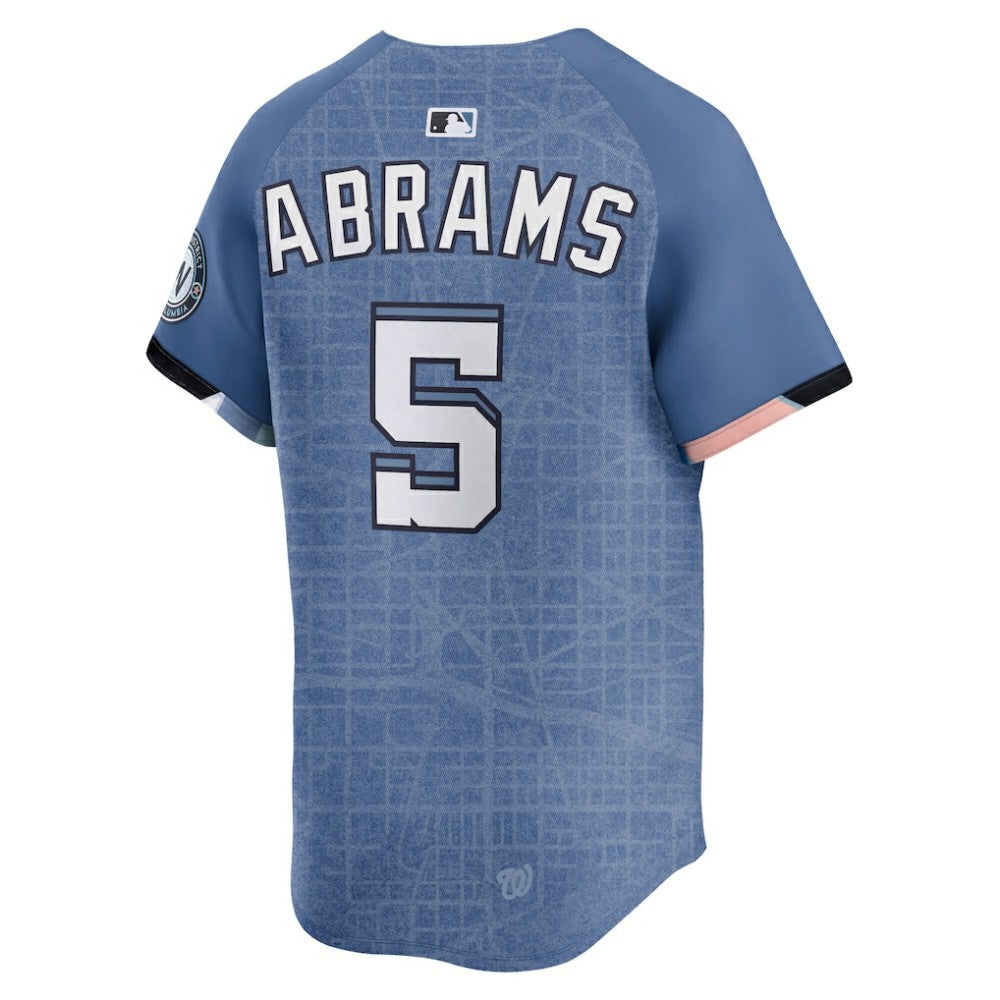 CJ Abrams Washington Nationals Nike 2025 City Connect Limited Jersey | MLB For sale