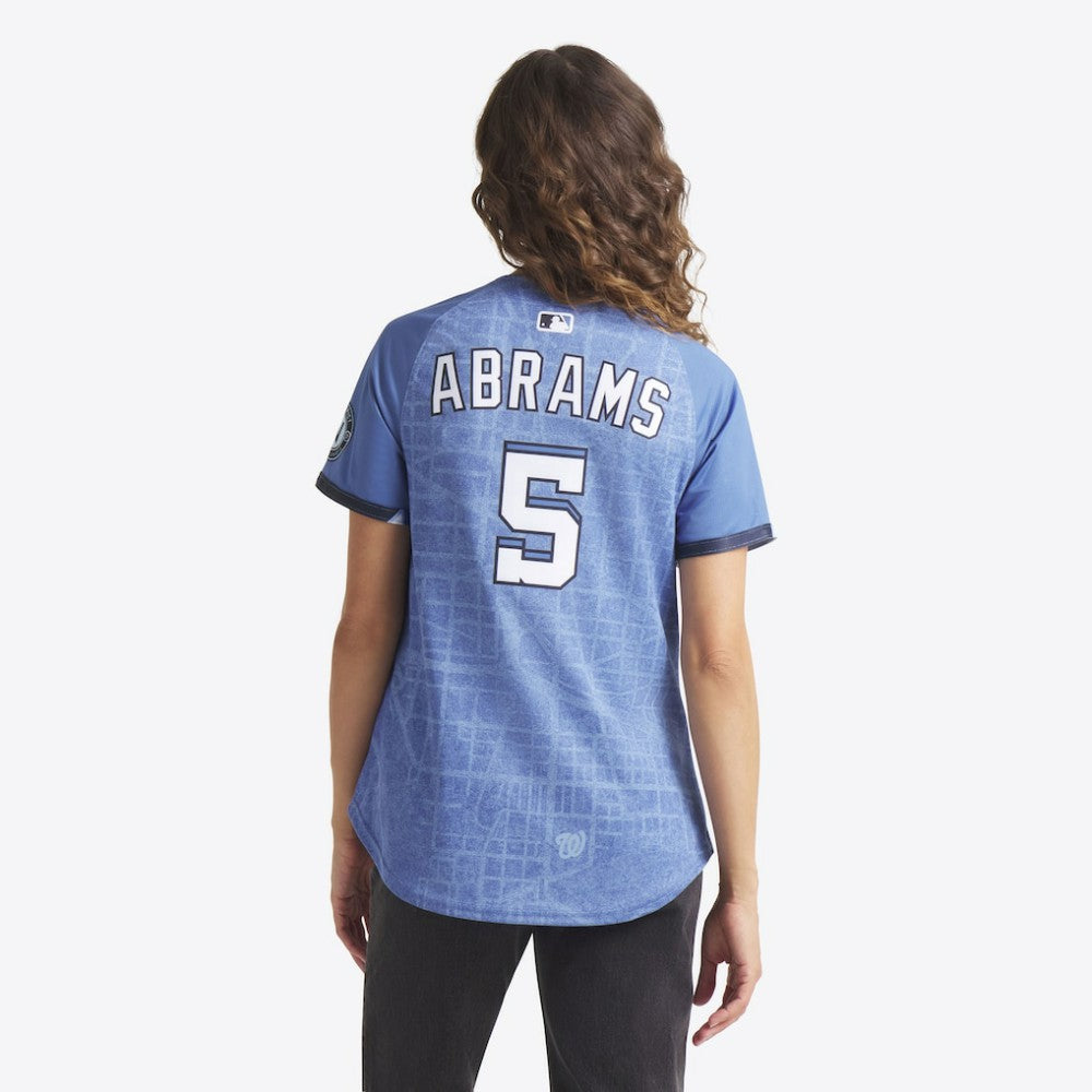 CJ Abrams Washington Nationals Nike Women's 2025 City Connect Limited Jersey | MLB US
