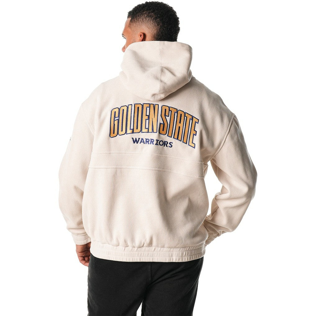 Golden State Warriors The Wild Collective Unisex Corduroy Tri-Blend Pullover Hoodie sale For Sale