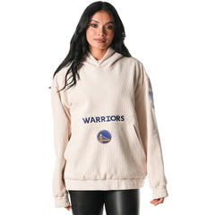 Golden State Warriors The Wild Collective Unisex Corduroy Tri-Blend Pullover Hoodie sale For Sale