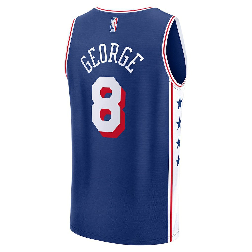 Paul George Philadelphia 76ers Fast Break Replica Player Jersey Discount