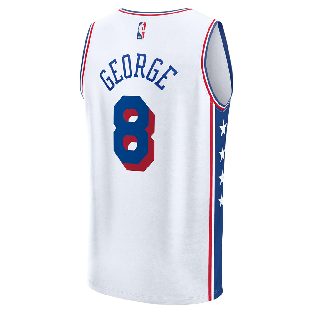 Paul George Philadelphia 76ers Youth Fast Break Replica Player Jersey New
