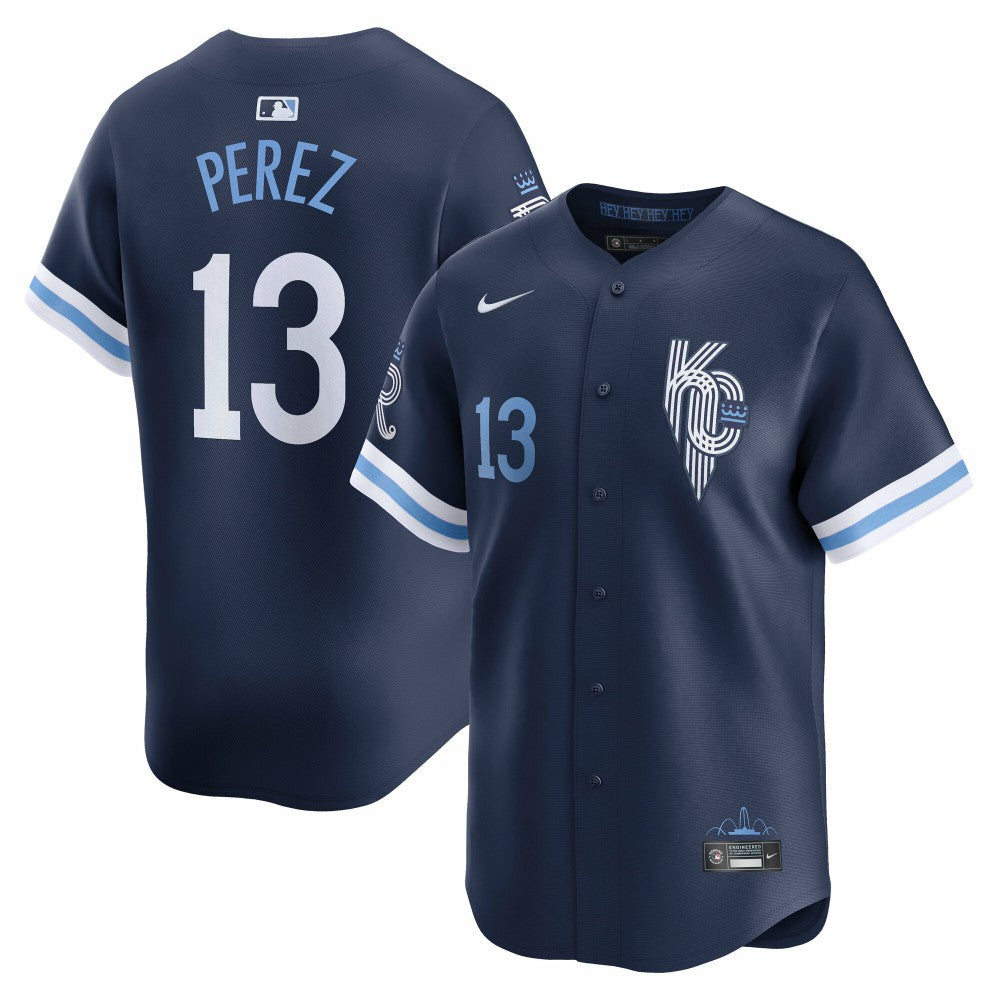 Salvador Perez Kansas City Royals Nike City Connect Limited Jersey | MLB US