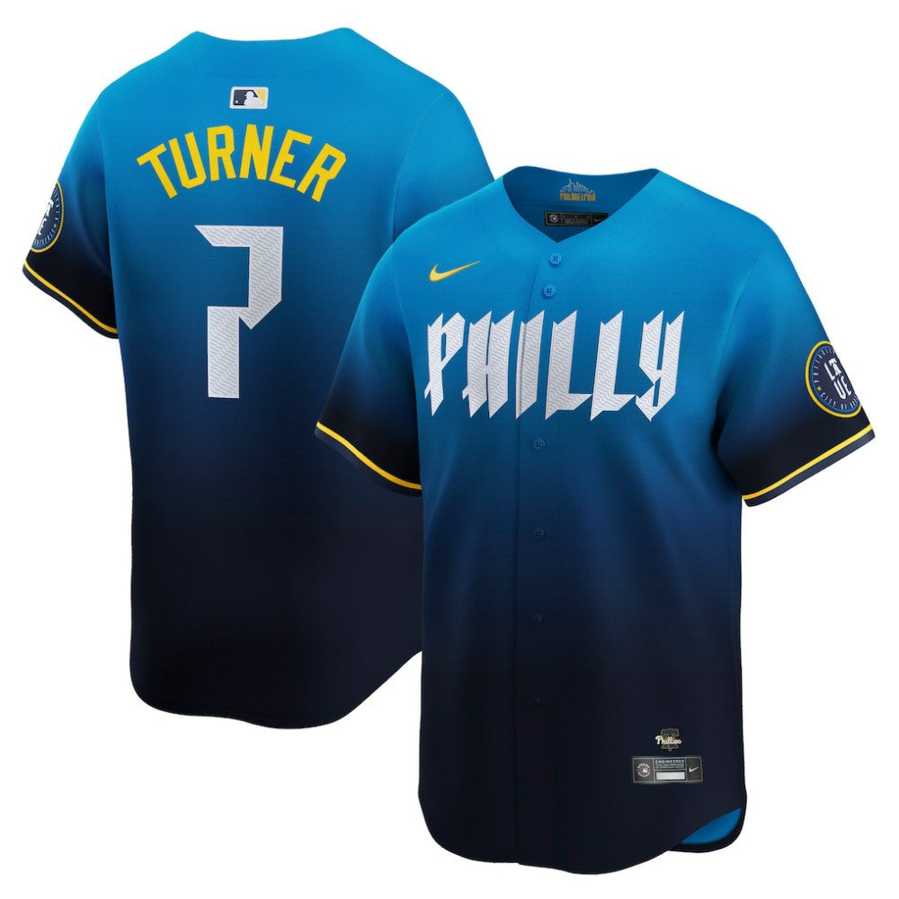 Trea Turner Philadelphia Phillies Nike City Connect Limited Jersey | MLB Near me