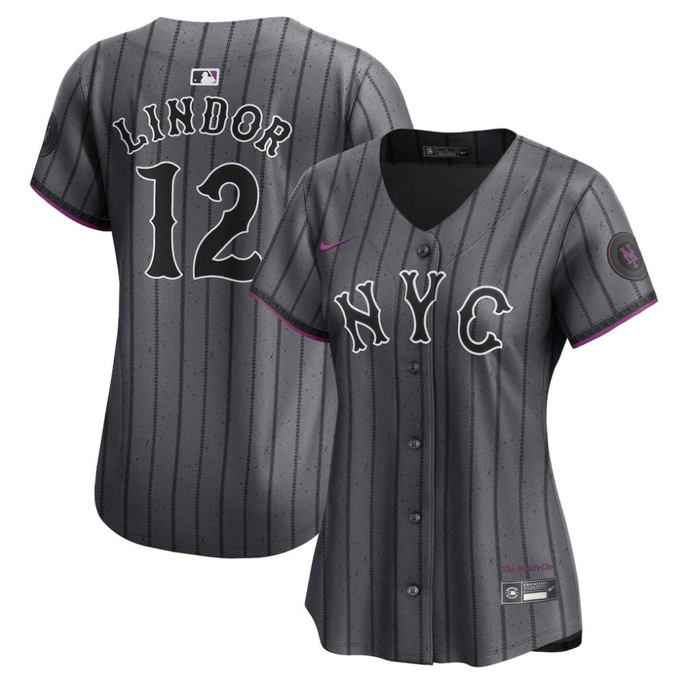 Francisco Lindor New York Mets Nike Women's City Connect Limited Jersey | MLB US